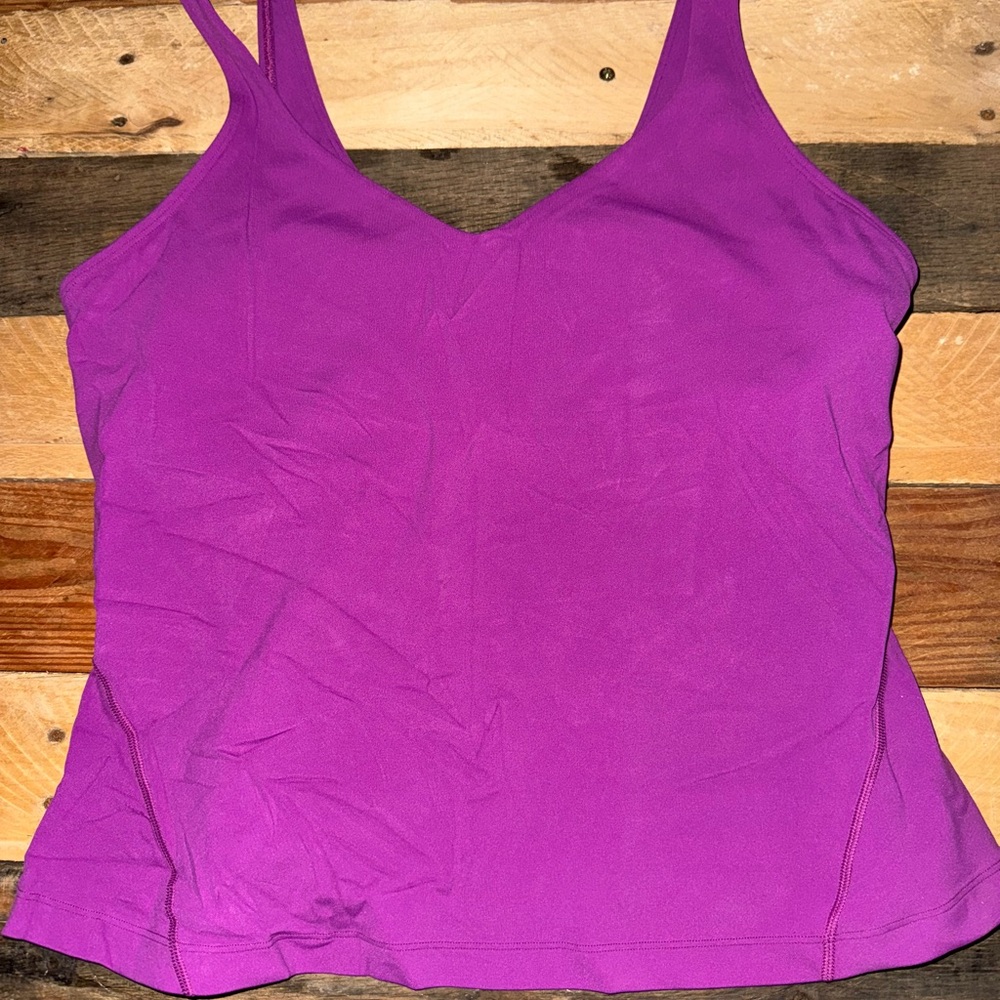 Lululemon Athletica Vibrant Purple Tank Top